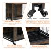 Wooden Dog Crate    38.3"L X 23.4"W X 32"H