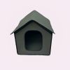 Portable Soft Dog House  Outdoor Waterproof Windproof Rainproof Dog  House, Foldable Semi Enclosed