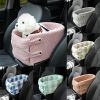 Pet Car Seat For Small Dog Safety Seat Anti-dirty Cushion Dog Cage; universal For All Models