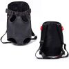 Denim Pet Dog Backpack Outdoor Travel Dog Carrier Bag for Small Dogs Puppy