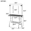 Professional Dog Pet Grooming Table Large Adjustable Heavy Duty Portable w/Arm & Noose & Mesh Tray