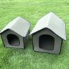 Portable Soft Dog House  Outdoor Waterproof Windproof Rainproof Dog  House, Foldable Semi Enclosed