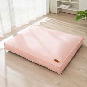 Pet Cat And Dog Waterproof Removable Washable Mattress (Option: Lovely Pink-L)